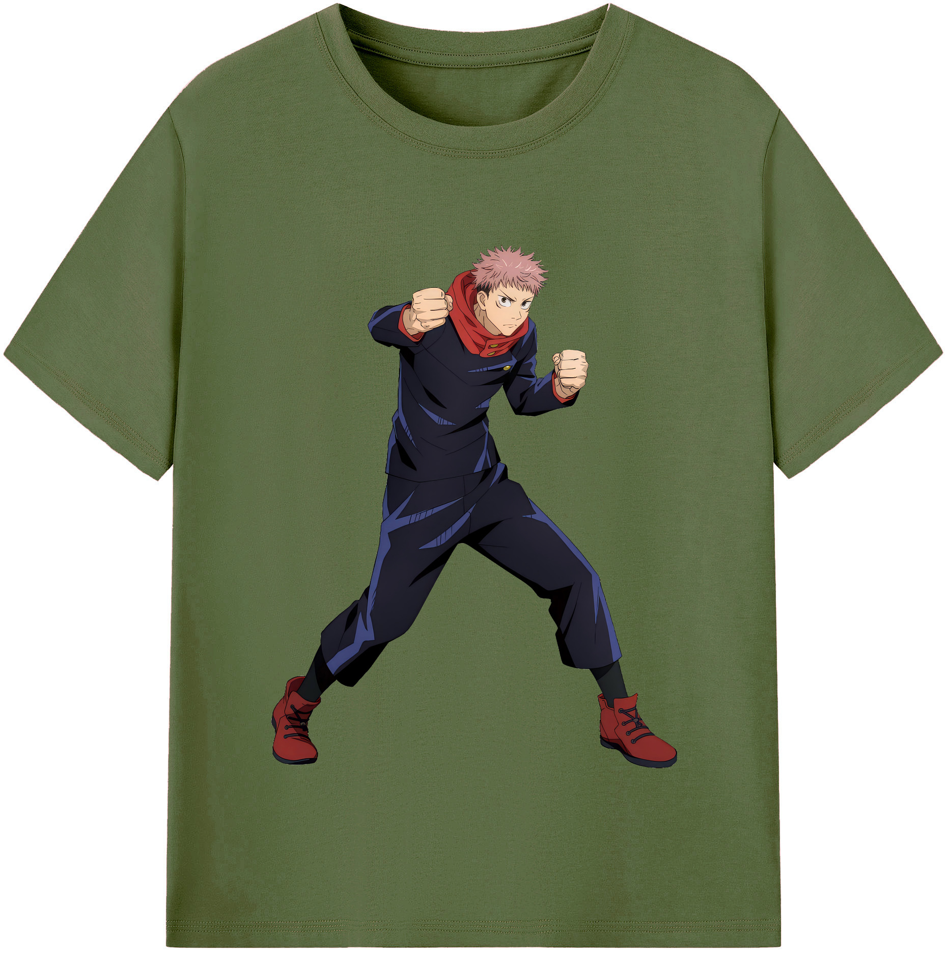 （画像用） 呪術廻戦 Jujutsu Kaisen 綿100％半袖Tシャツ（フロントプリント）